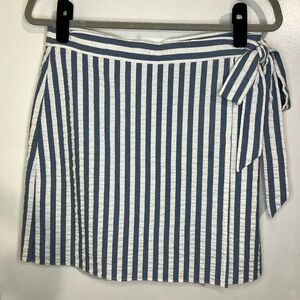 Seersucker skirt